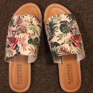 Rampage Flamingo Slip-On Sandals